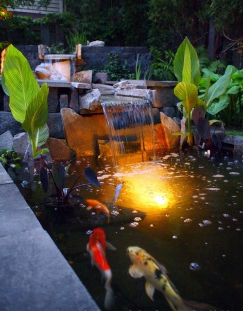 Азиатски дизайн на езерце