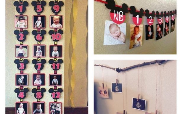 baby-photo-wall-ideas-69_2 Идеи за стена за бебешки снимки