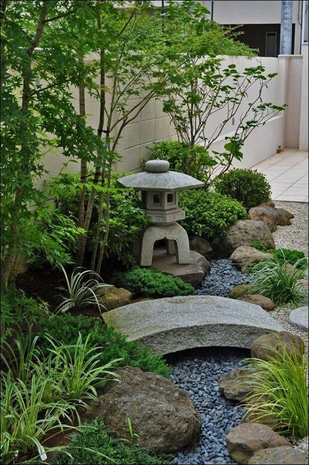 Задния двор японски градина дизайн идеи
