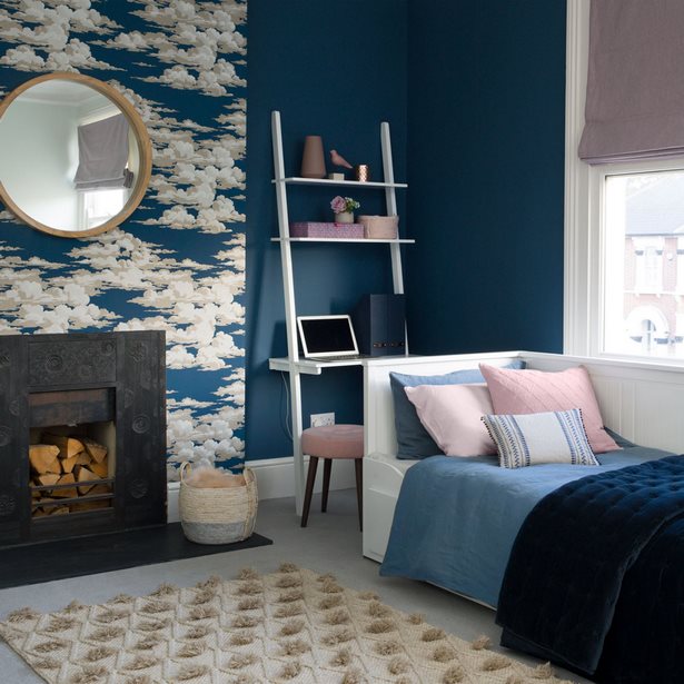 bedroom-wall-patterns-35_10 Спални стенни модели