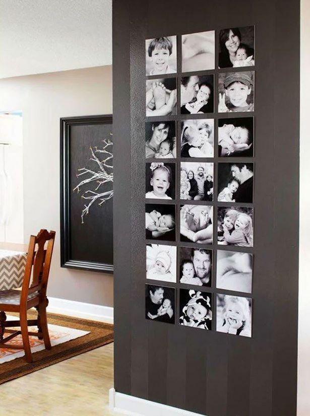black-and-white-family-photo-wall-15_6 Черно-бяла семейна фото стена