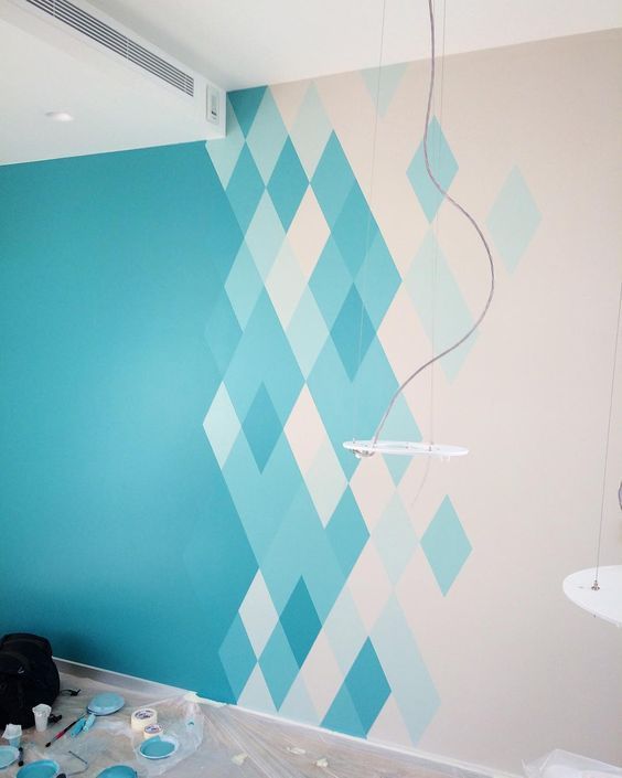 cheap-wall-painting-ideas-50 Евтини идеи за боядисване на стени
