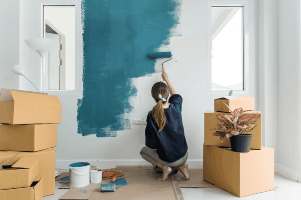 Евтини идеи за боядисване на стени