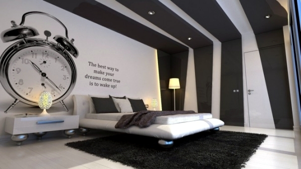 creative-bedroom-wall-designs-21 Творчески дизайн на стените на спалнята