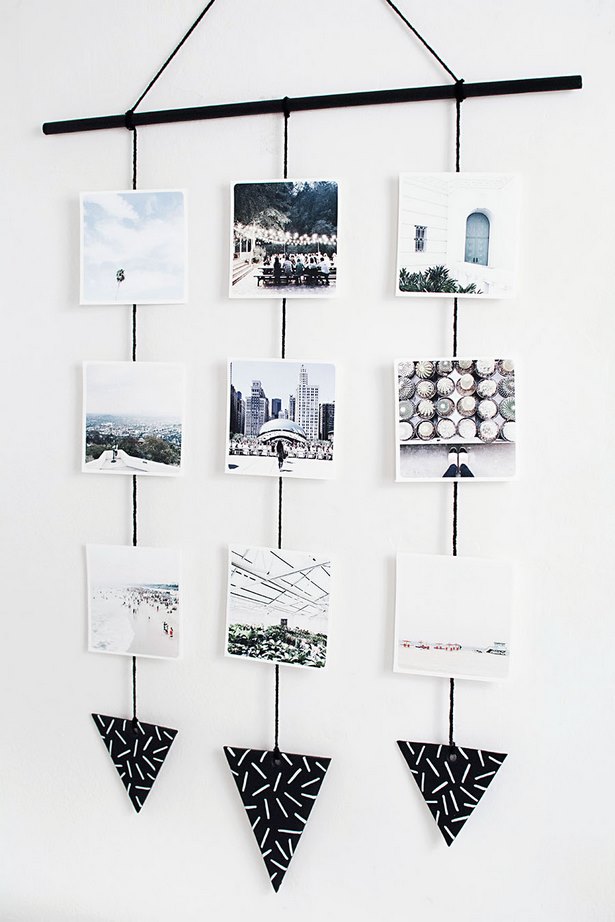 creative-ways-to-hang-photos-on-wall-57_13 Творчески начини за окачване на снимки на стената