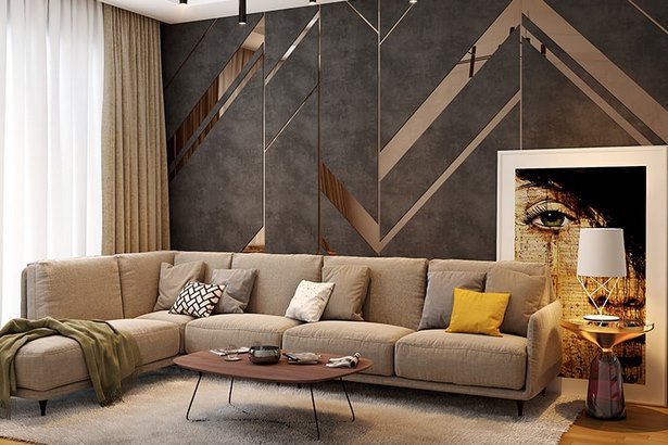 decorating-ideas-for-long-wall-in-living-room-23_2 Декориране на идеи за дълга стена в хола