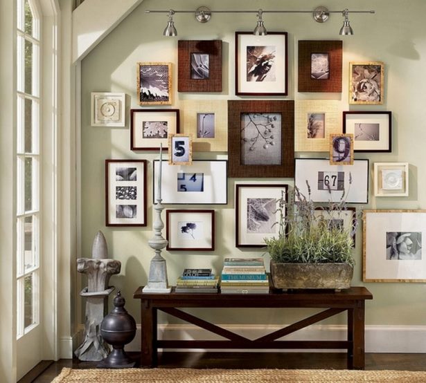 decorating-with-photo-frames-on-walls-60 Декориране с фоторамки по стените