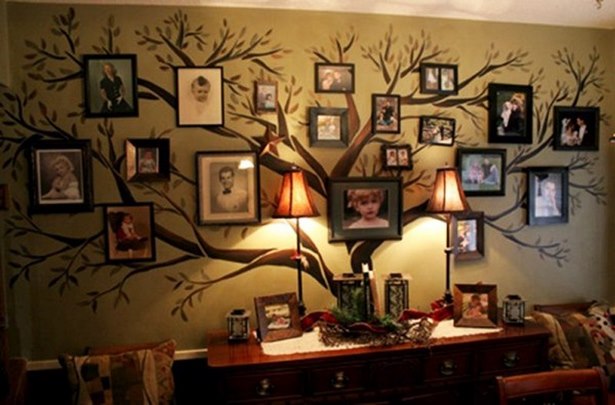 family-photo-arrangements-on-wall-55_17 Семейни снимки на стената