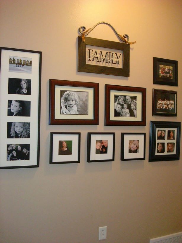 family-photo-arrangements-on-wall-55_8 Семейни снимки на стената