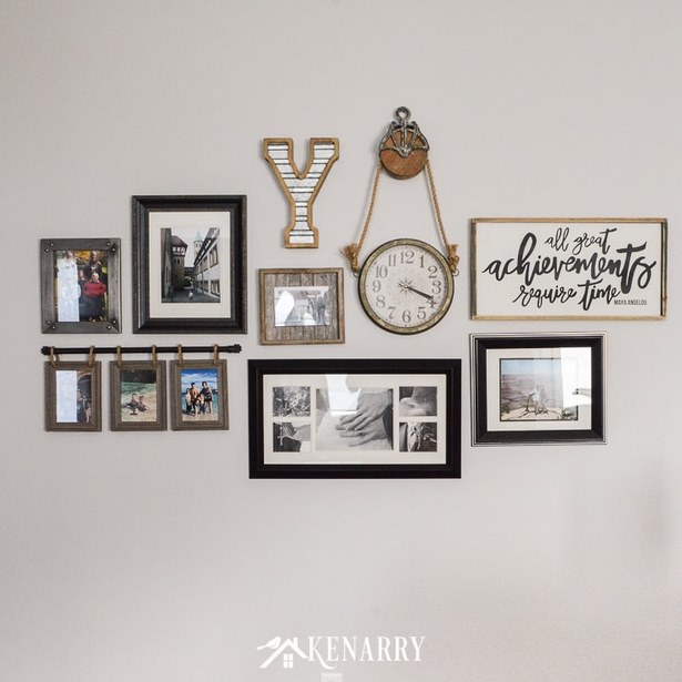 family-photo-wall-display-ideas-44_17 Семейни снимки стена дисплей идеи