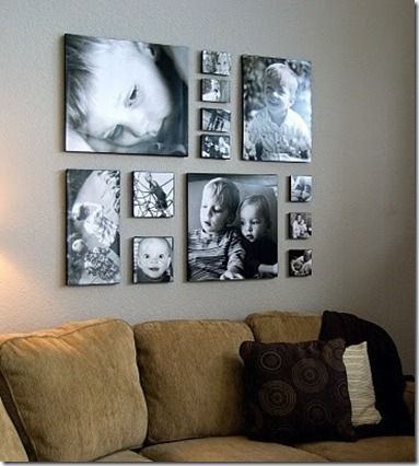 frameless-photo-wall-ideas-69_16 Идеи за фото стена без рамки