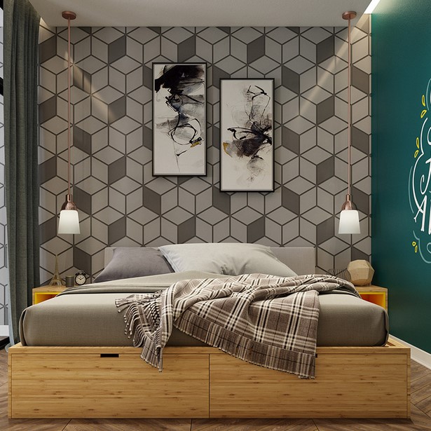 Идеи за декориране на стена в спалнята