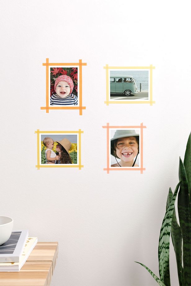 ideas-for-hanging-photos-on-wall-without-frames-79 Идеи за окачване на снимки на стена без рамки