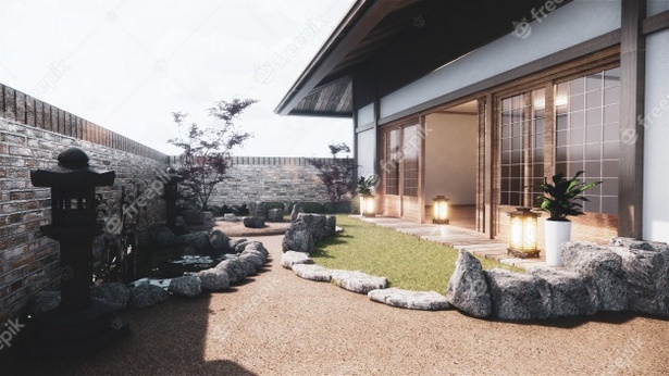 Японски градински стил дизайн