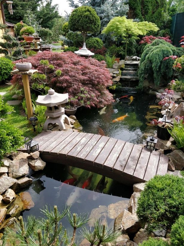 Японски езерце идеи