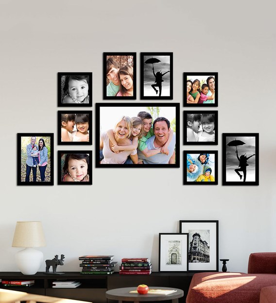 living-room-wall-photo-frames-36_3 Дневна стена фоторамки