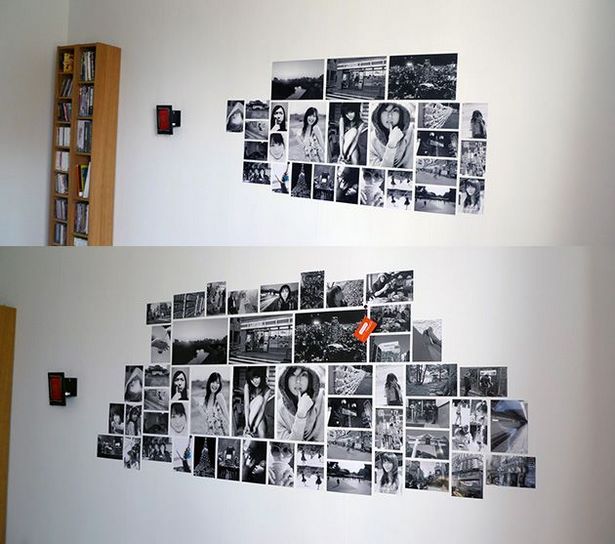 photo-collage-on-wall-without-frames-06 Фото колаж на стена без рамки