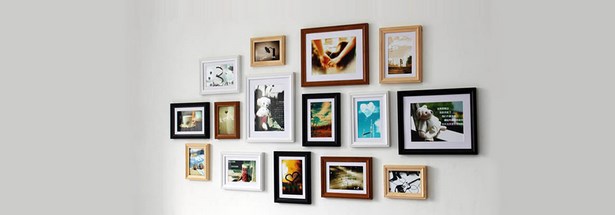 photo-frames-arrangement-on-wall-09_2 Подреждане на фоторамки на стена