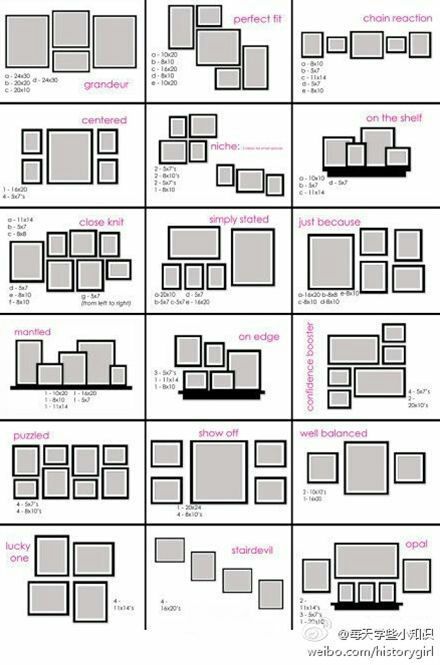 picture-frame-arrangements-on-wall-ideas-21_2 Рамки за картини върху идеи за стени