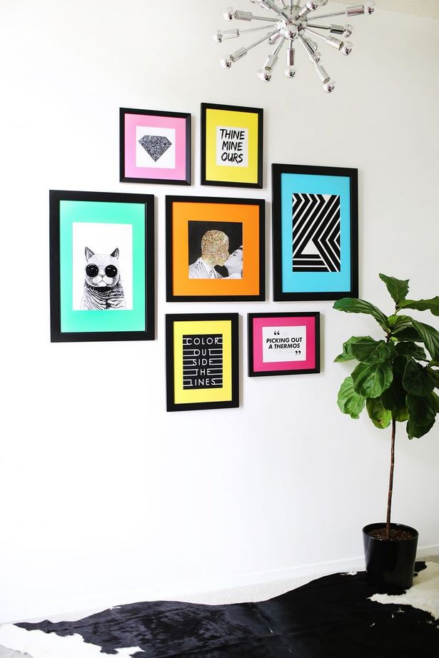 picture-frame-wall-gallery-ideas-93_14 Картина рамка стена галерия идеи