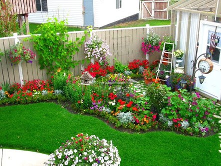 small-home-flower-gardens-68_16 Малки домашни цветни градини