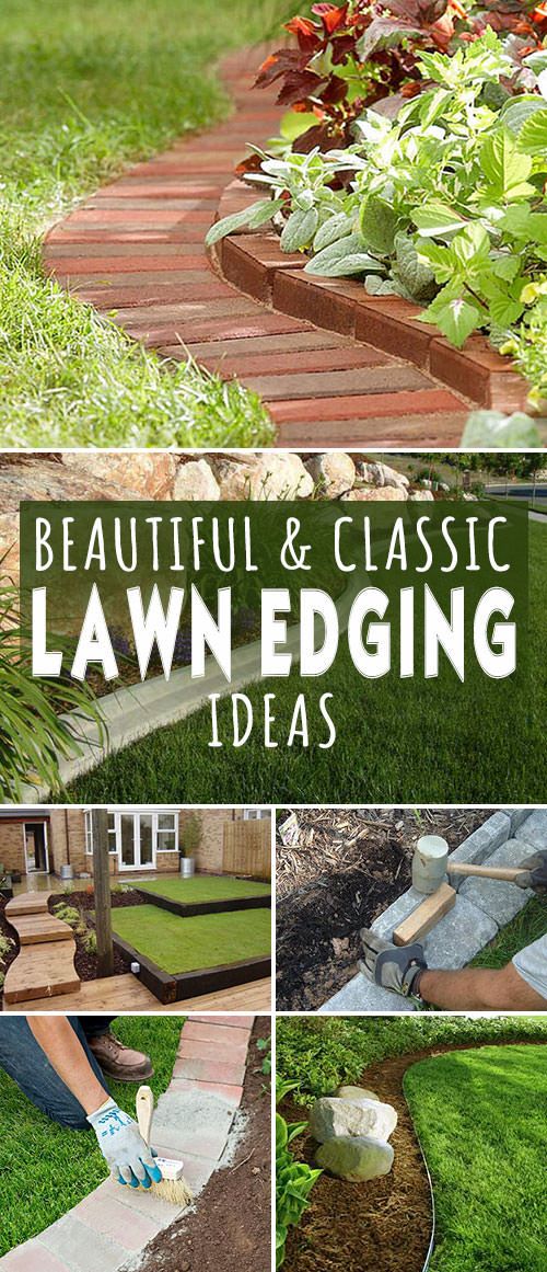 types-of-lawn-edging-ideas-16_10 Видове идеи за кантиране на тревата