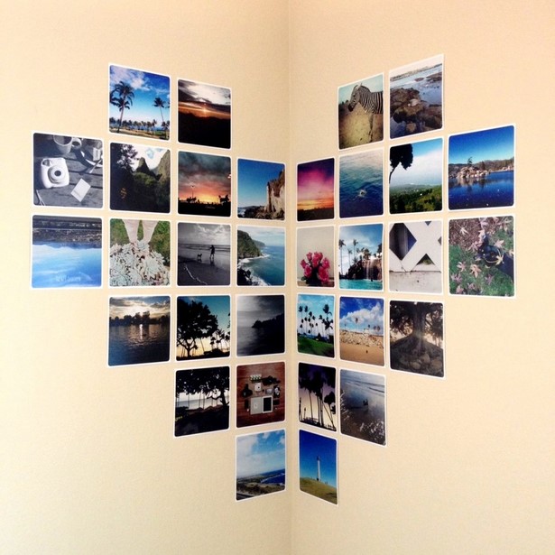 wall-collage-ideas-without-frames-96 Идеи за стенен колаж без рамки