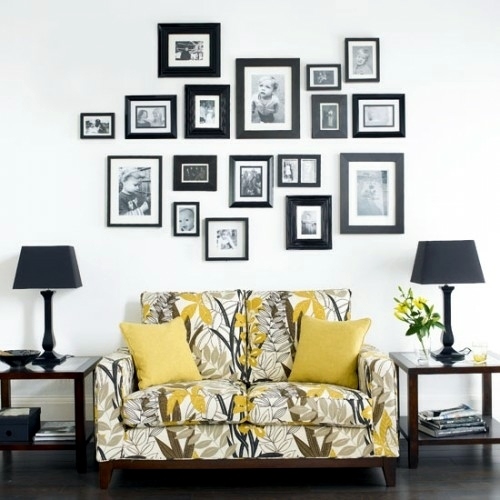 wall-design-for-photos-50 Дизайн на стена за снимки
