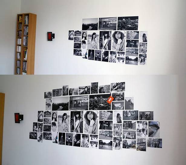 ways-to-put-pictures-on-wall-without-frames-83_2 Начини за поставяне на снимки на стена без рамки
