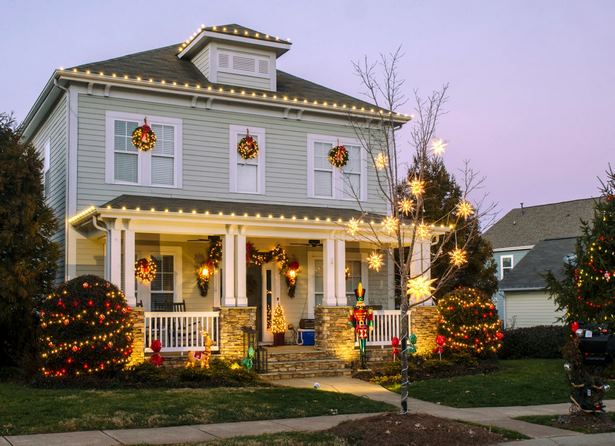 christmas-home-outdoor-decorations-ideas-76_9 Коледа начало външни декорации идеи