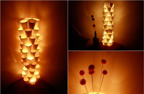 Творчески лампи ръчно изработени