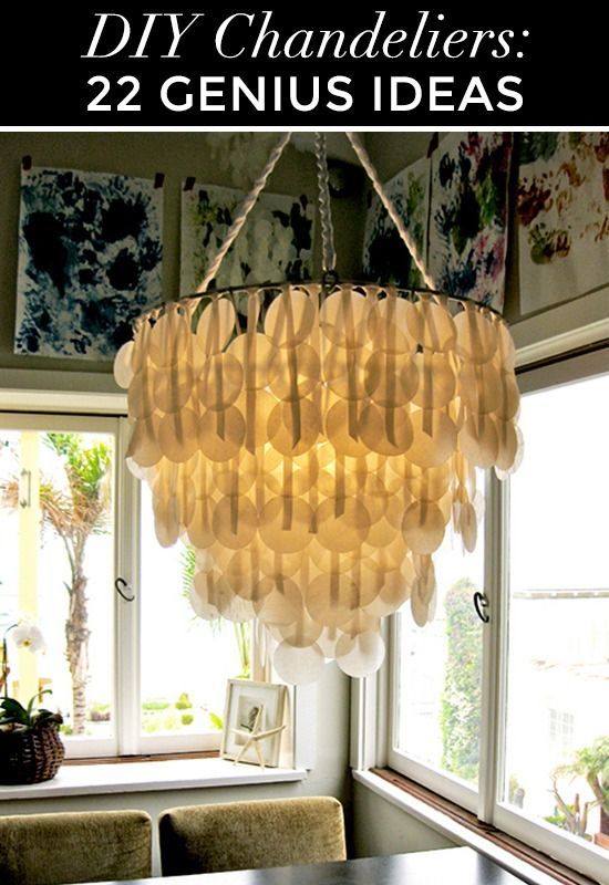 diy-chandeliers-and-light-fixture-ideas-21_19 Направи Си Сам полилеи и идеи за осветителни тела