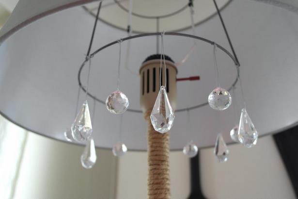 diy-lampshade-chandelier-03_11 Направи Си Сам абажур полилей