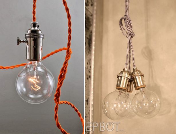 diy-light-bulb-chandelier-49 Направи Си Сам крушка полилей