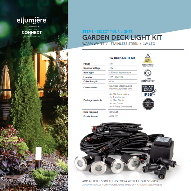 garden-decking-lights-55 Градинско осветление