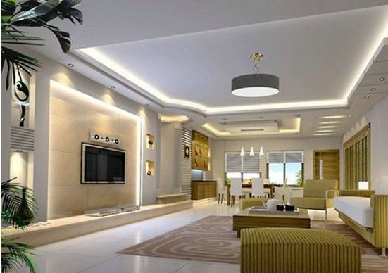 ideas-for-living-room-ceiling-lights-10_14 Идеи за осветление на тавана в хола
