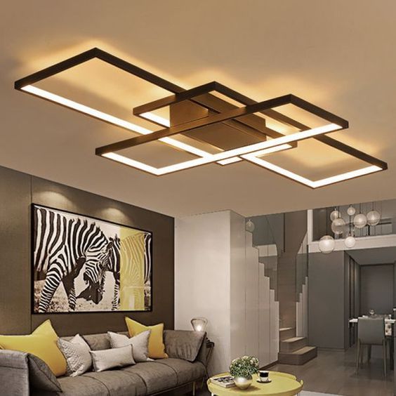 ideas-for-living-room-ceiling-lights-10_6 Идеи за осветление на тавана в хола