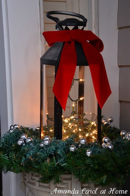 outdoor-christmas-lantern-decorations-74_14 Външна украса за коледни Фенери