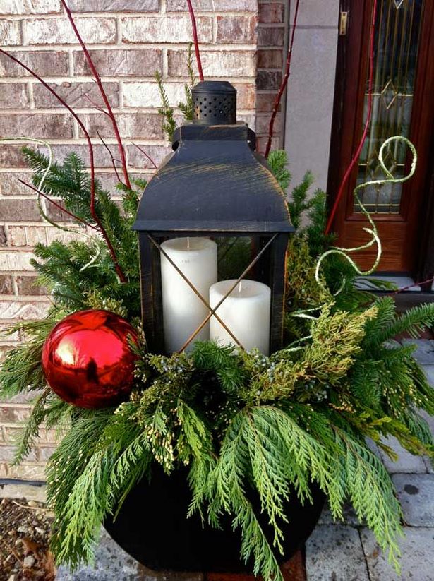 outdoor-christmas-lantern-decorations-74_19 Външна украса за коледни Фенери