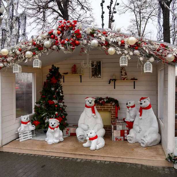outdoor-christmas-tree-decorating-ideas-01_14 Открито коледно дърво декоративни идеи