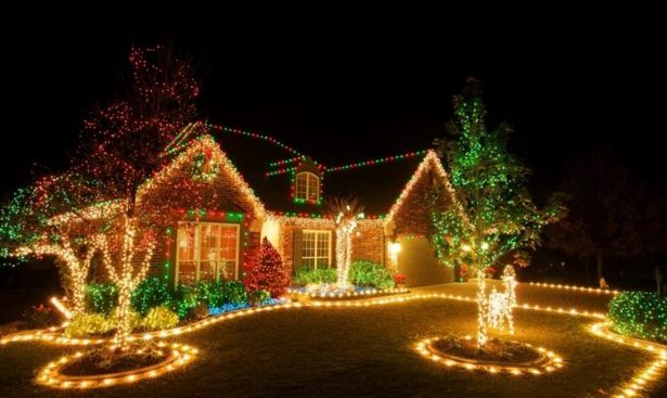 outdoor-lighting-holiday-decoration-ideas-90 Външно осветление идеи за празнична декорация