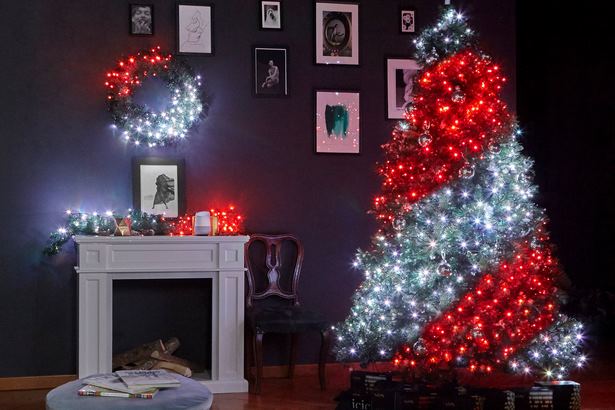 outdoor-tree-christmas-lighting-ideas-50 Открито дърво коледно осветление идеи