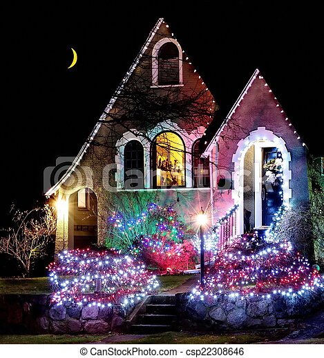 small-house-christmas-lights-68 Малка къща коледни светлини
