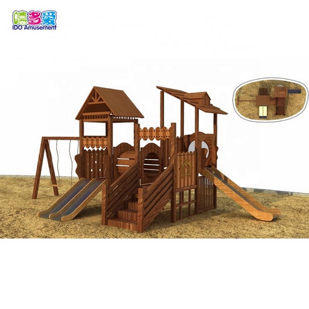 small-wooden-playground-10_15 Малка дървена детска площадка