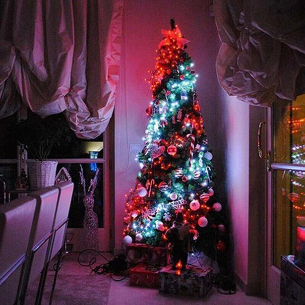 string-light-christmas-tree-88 Низ светлина коледно дърво
