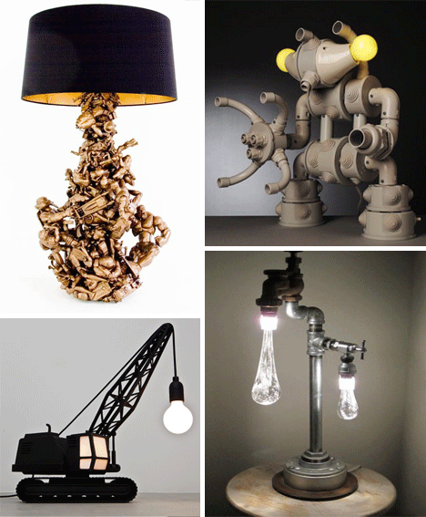 Уникални дизайни на лампи