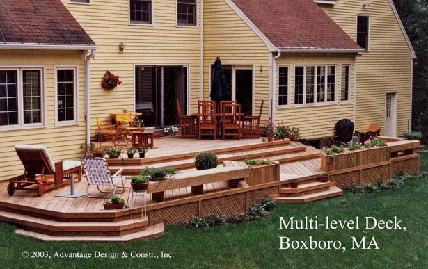 backyard-wood-deck-designs-32_13 Дизайн на дървена палуба в задния двор