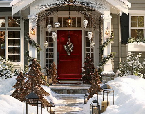 christmas-decorating-ideas-for-front-porch-86 Коледни идеи за декорация на верандата