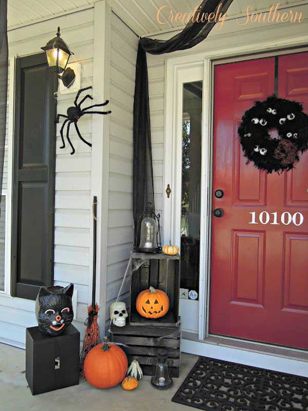 front-porch-halloween-decoration-ideas-23_4 Фронт веранда Хелоуин декорация идеи
