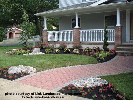 landscaping-front-porch-70_11 Озеленяване предна веранда